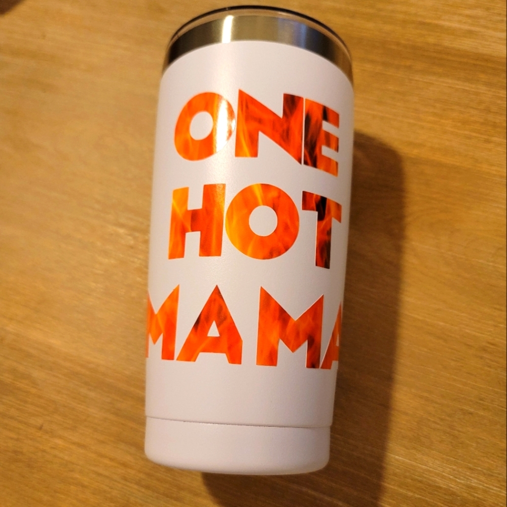 20 oz Tumbler- Handmade One Hot Mama